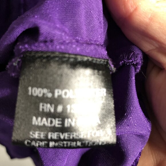 Roja Velvet Top Women Medium Purple Studded Velour Festival Castle Core Regal - Picture 7 of 16